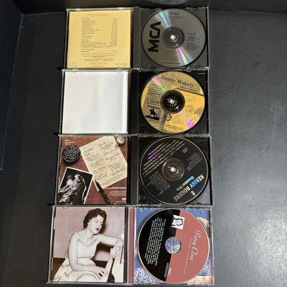 Four CD Music Bundle: Including Patsy Cline, Kenny Rogers, and Jimmy Wakely [70] - Picture 10 of 10